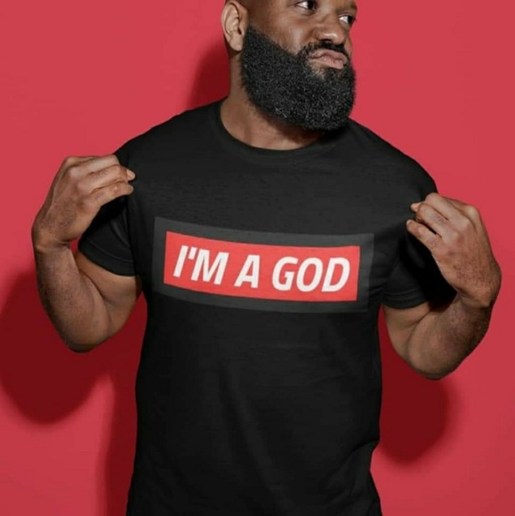 I'M A GOD" Brand New Tee! 100% cotton - Picture 2 of 6